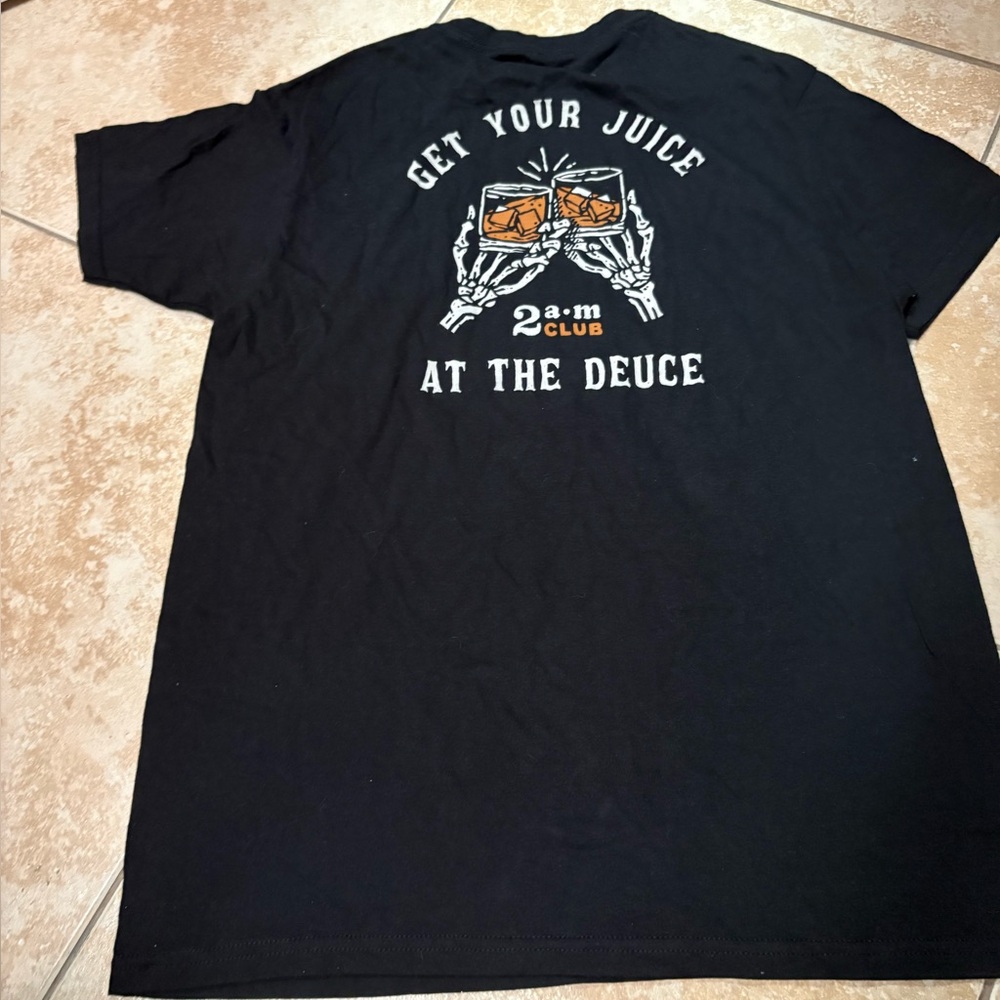Te Roark Revival black cotton t-shirt